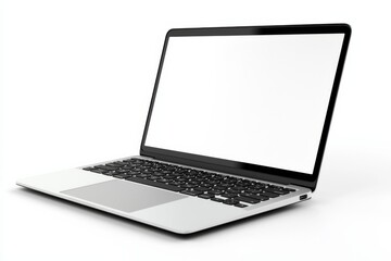 Laptop Mockup on Isolated white background created with Generative AI