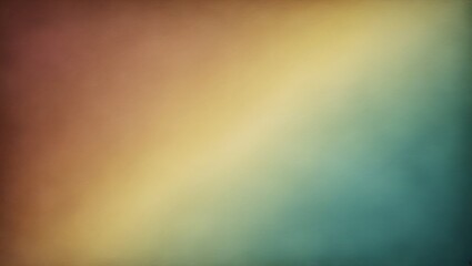 Canvas Print - Blurred gradient background with green, blue, red, and yellow hues