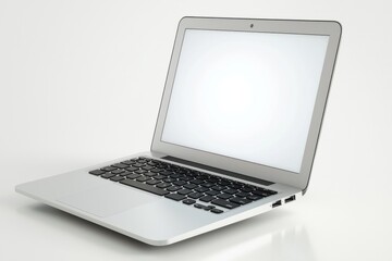 Laptop Mockup on Isolated white background created with Generative AI