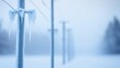 © Sorat - A serene winter landscape featuring icy power lines and snow, evoking a sense of tranquility and cold beauty.