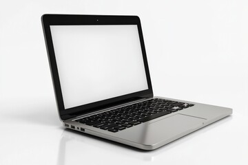 Laptop Mockup on Isolated white background created with Generative AI