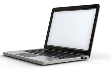 Laptop Mockup on Isolated white background created with Generative AI
