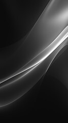 Poster - Abstract white lines