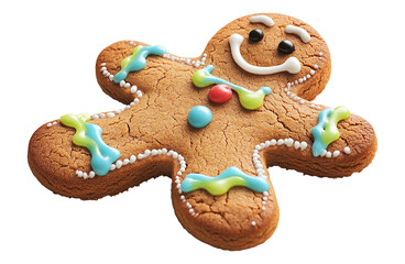 Transparent background, Christmas cookie