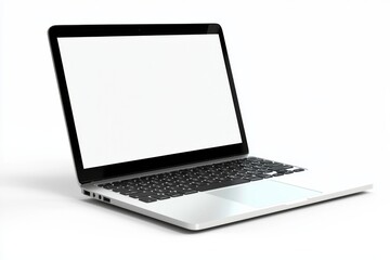 Laptop Mockup on Isolated white background created with Generative AI