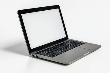 Laptop Mockup on Isolated white background created with Generative AI