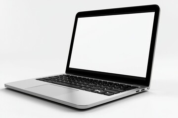 Laptop Mockup on Isolated white background created with Generative AI