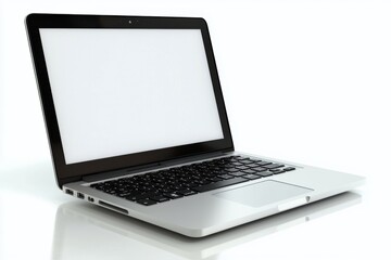 Laptop Mockup on Isolated white background created with Generative AI