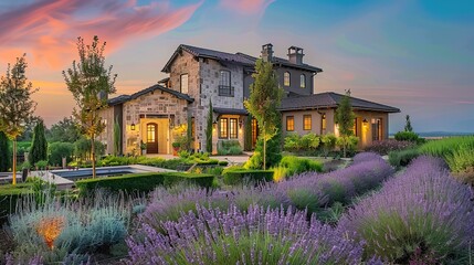 Beautiful_home_exterior_in_evening_with_glowing