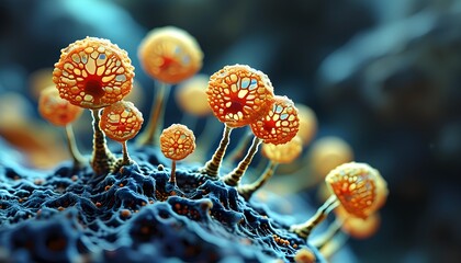 Mesmerizing 3D Structures of Microscopic Fungal Spores Revealing Natures Complexity