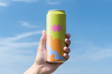 Poster - Soda can, beverage product packaging