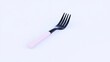 © Going Place - Realistic 3D render of a metal fork, isolated on a white background, designed for kitchen and dining tool visuals