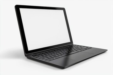 Laptop Mockup on Isolated white background created with Generative AI