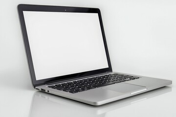 Laptop Mockup on Isolated white background created with Generative AI
