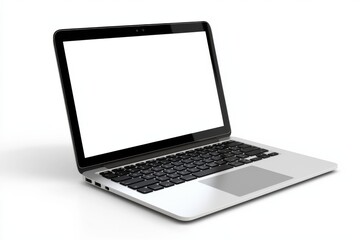 Laptop Mockup on Isolated white background created with Generative AI