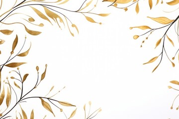 Sticker - PNG Christmas branches frame backgrounds pattern drawing.