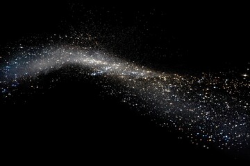 Wall Mural - stunning cosmic starry night sky