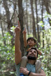 © Antonio Recena - Bearded Father with young son outdoors