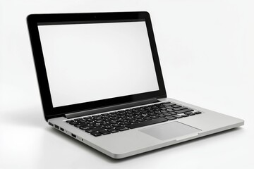 Laptop Mockup on Isolated white background created with Generative AI