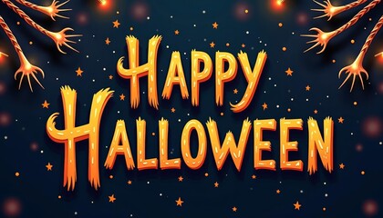 Poster -  Celebrate Halloween with joy and spooky cheer