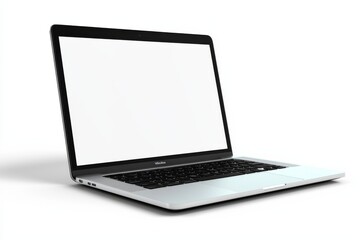 Laptop Mockup on Isolated white background created with Generative AI
