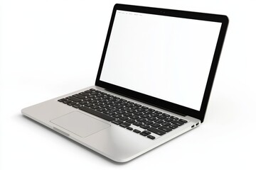 Laptop Mockup on Isolated white background created with Generative AI