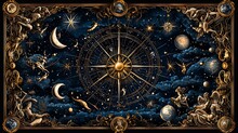 Vintage Celestial Map Free Stock Photo - Public Domain Pictures