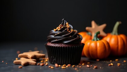 Canvas Print -  Bite into the sweet and spooky Halloween treat