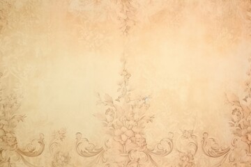 Poster - Illustration of vintage texture paper architecture backgrounds wall.