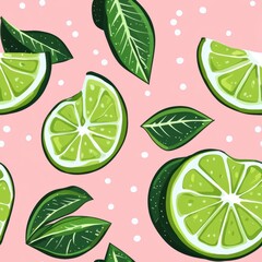 Poster - Lime Pattern.