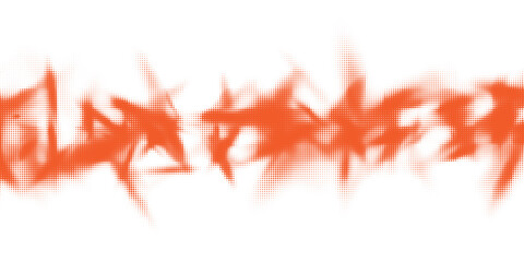 Poster - Monochrome printing raster. Abstract vector halftone background. An abstract background consisting of round particles.