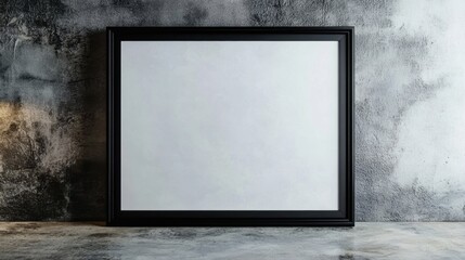 Poster - Black Frame Mockup.