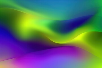 Poster - Blurr soft yellow dark purple green backgrounds abstract pattern.