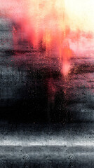 Poster - grungy pixelated grainy abstract texture with warm hues ideal for artistic wallpaper and design elem