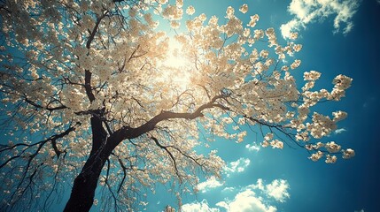 Sticker - Cherry Blossom Tree