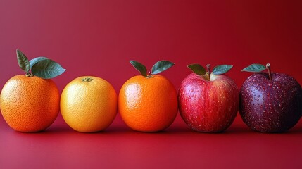 Wall Mural - Colorful Fruit Still Life