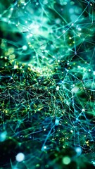 Poster - Abstract advanced technology digital background