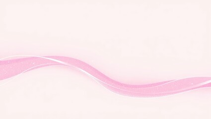 Wall Mural - Abstract Pink Wave Background with Copy Space