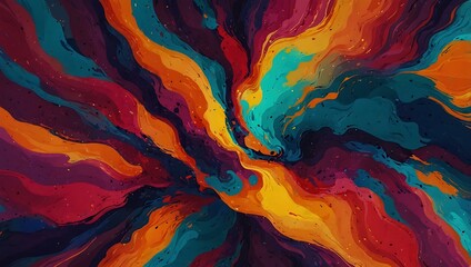 Wall Mural - Abstract colorful background.