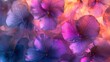 © Tomass - Vibrant purple and pink flowers in artistic dreamy abstract background concept of nature's beauty