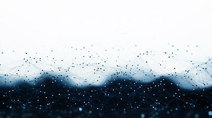 Wall Mural - A blue and white background with a lot of dots