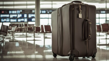 luggage at the airport