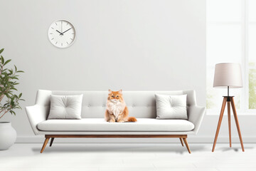 Wall Mural - Pet-friendly decor, interior design remix