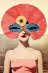 Poster - Surreal fashion art portrait