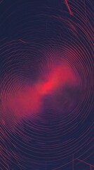 Fototapete - Abstract swirl pattern with vibrant red and dark hues, creating a captivating visual effect for artistic concepts.