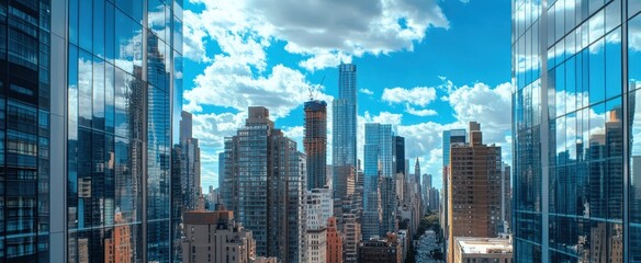 The Urban Sky Over City