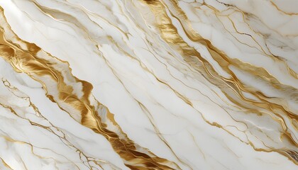 Wall Mural - Elegant marble texture with golden veins showcasing timeless beauty in interior design