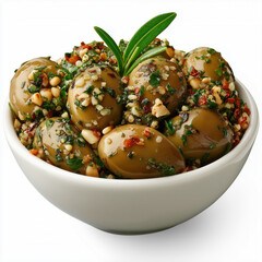 Sticker - Stuffed Olive Isolated