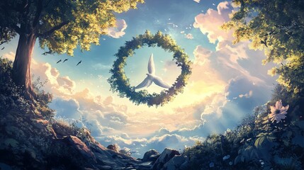 Wall Mural - Peace (World) Background Concept 