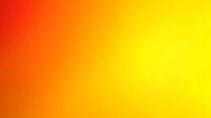 Poster - Abstract Yellow and Red Gradient Background